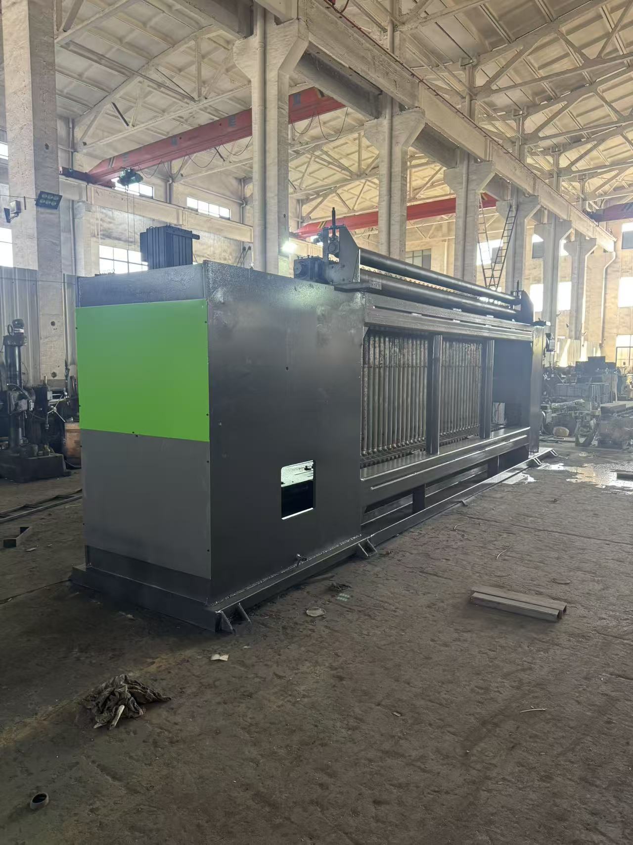 آخرین وبلاگ های شرکت در مورد اشکال‌زدایی موفقیت‌آمیز در محل از جدیدترین دستگاه ساخت گابیون CNC سروو