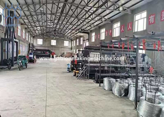 خرید 4.0mm 110x135mm ماشین گابیون میش PLC سیستم کنترل موتور سرو تولید آنلاین