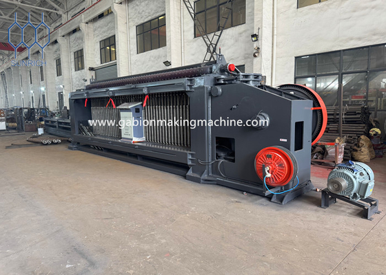 خرید ماشین گابيون سنگین برای قفس های براق سیم فولادی گالوانیزه / PVC پوشش داده شده تولید آنلاین