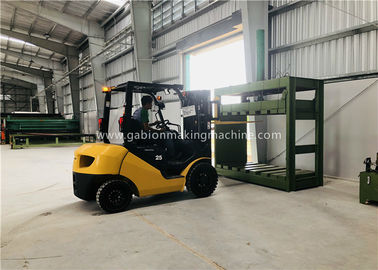 خرید 2mm-4mm اتوماتیک Edging Banding Machine / Gabion جعبه ماشین Gabion تشک تولید آنلاین
