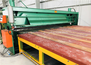 خرید 51m / hr شش ضلعی سیم شبکه ماشین PLC کنترل اتوماتیک برای عرض مش 1200mm تولید آنلاین