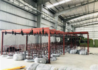 Double Twist Gabion Production Line 2300mm Net Width 22.0kw With High Speed  Boiler Cover