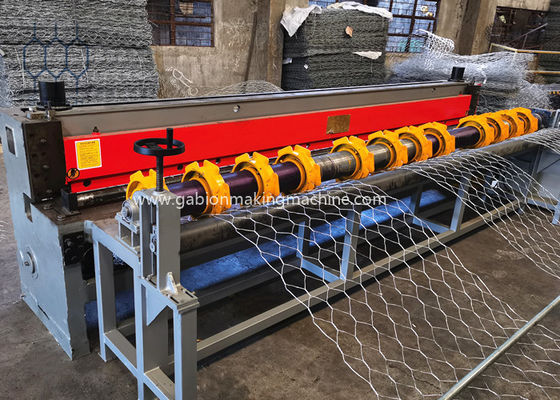 خرید 5000mm 88x125mm Servo Motor اتوماتیک ماشین ساخت گابیون تولید آنلاین