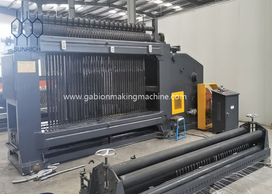 خرید دستگاه مش گابیون 60x70 میلی متر برای سیم روکش شده PVC با عرض بافت 2300 میلی متر تولید آنلاین