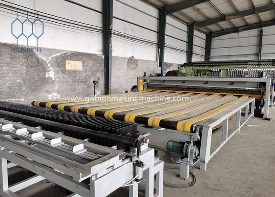 2.7-4.0mm گالوانیزه یا PVC پوشش سیم گابیان ماشین تولید گابیان ماشین 30kW