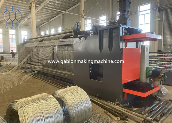 5500mm Gabion ماشین تولید با کنترل موتور سرو Gabion Mesh تولید